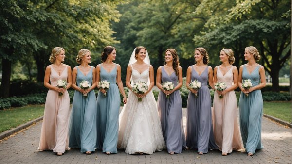 Découvrez la robe demoiselle d'honneur parfaite pour chaque saison